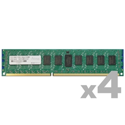 サーバー用 DDR3-1333 RDIMM 16GB×4枚組 DR ADS10600D-R16GD4