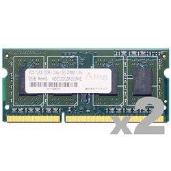 DOS/V用 DDR3L-1600 SO-DIMM 4GB×2枚組 1.35V ADS12800N-L4GW