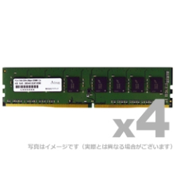 DOS/V用 DDR4-2133 288pin UDIMM 16GB 4枚 ADS2133D-16G4