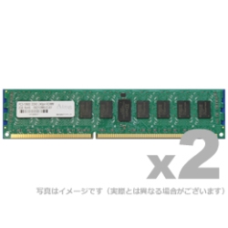 サーバー用 DDR2-667 RDIMM 4GB×2枚組 DR ADS5300D-R4GDW