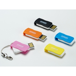 USB2.0 回転式フラッシュメモリ 16GB AD-UCT 5色パック AD-UCTF16G-U2