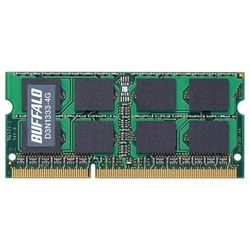 PC3-10600(DDR3-1333)対応 DDR3 SDRAM 204Pin用 S.O.DIMM 4GB D3N1333-4G