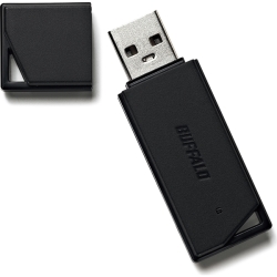 USB2.0 どっちも32GB ブラック RUF2-KR32GA-BK