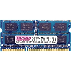 Apple用 PC3L-14900/DDR3L-1866 8GB SO-DIMM 日本製 1.35V CD8G-SOD3LU1866M