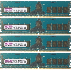 サーバー/WS用 PC4-19200/DDR4-2400 64GBキット(16GB 4枚組) 288-pin Registered DIMM 1.2v 日本製 CK16GX4-D4RE2400L82