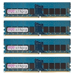 サーバー/WS用 PC4-17000/DDR4-2133 64GBキット(16GB 4枚組) 288pin unbuffered DIMM ECC付 日本製 CK16GX4-D4UE2133