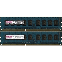 サーバー/WS用 PC3-10600/DDR3-1333 2GBキット(1GB×2枚) ECC 240pin DIMM 日本製 CK1GX2-D3UE1333