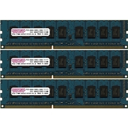 サーバー/WS用 PC3-8500/DDR3-1066 3GBキット(1GB×3枚) ECC 240pin DIMM 日本製 CK1GX3-D3UE1066