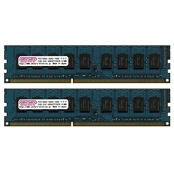 サーバー/WS用 PC3-8500/DDR3-1066 4GBキット(2GB 2枚)ECC付き 日本製 CK2GX2-D3UE1066