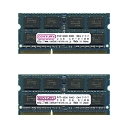 ノート用 PC3-10600/DDR3-1333 4GBキット(2GB 2枚組) SODIMM 日本製 CK2GX2-SOD3U1333