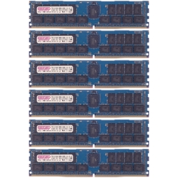 サーバー/ワークステーション用 PC4-21300 DDR4-2666 288pin RDIMM 2RK 1.2v 192GB (32GB×6) 日本製 CK32GX6-D4RE2666L42