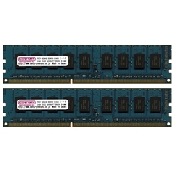 サーバー/WS用 PC3-8500/DDR3-1066 8GBキット(4GB 2枚)ECC付き 日本製 CK4GX2-D3UE1066