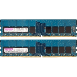 サーバー/WS用 PC4-19200 DDR4-2400 288pin Unbuffered ECC-DIMM 1.2V 16GB kit (8GB×2枚組) 日本製 CK8GX2-D4UE2400