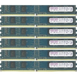 サーバー/ワークステーション用 PC4-21300 DDR4-2666 288pin RDIMM 1RK 1.2v 48GB (8GB×6) 日本製 CK8GX6-D4RE2666VL81