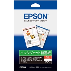 インクジェットプリンター用 インクジェット普通紙/A5/100枚入り KA5100NP