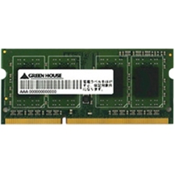 ノート用 低電圧 PC3L-12800 204pin DDR3L SDRAM SO-DIMM 2GB GH-DWT1600LV-2GB