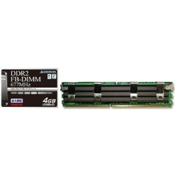 MAC用 PC2-5300 240pin DDR2 SDRAM ECC FB-DIMM 4GB(2GB×2枚組) GH-FBM667-2GX2