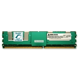 PC2-5300 240pin DDR2 SDRAM ECC FB-DIMM 4GB(2GB×2枚組) GH-FBS667-2GX2