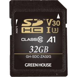 SDHCカード UHS-I U3 V30 A1 32GB GH-SDC-ZA32G