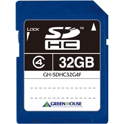 SDHCメモリーカード クラス4 32GB GH-SDHC32G4F