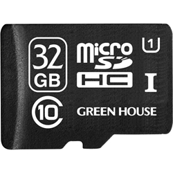 microSDHCカード 32GB UHS-I クラス10 +データ復旧サービス GH-SDMRHC10UDA-32G