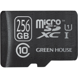microSDXCカード UHS-I U1 クラス10 256GB 3年保証 変換アダプタ付属 GH-SDMRXCUB256G