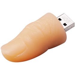 USBフラッシュメモリ 親指形 4GB GH-UFD4GYUBI