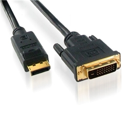 2m DisplayPort→DVI変換ケーブル オス・オス DPDM-2M-FP