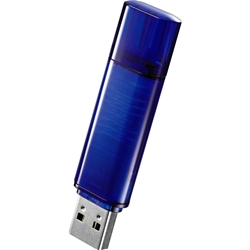 フラッシュメモリー 8GB ブルー EU3-ST/8GB