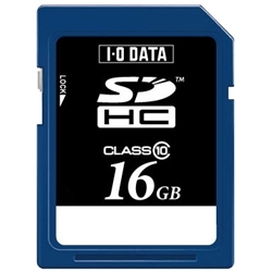 スピードクラス10対応SDHCメモリーカード 16GB SDH-T16G