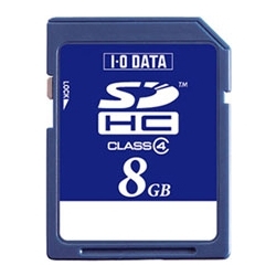 「Class 4」対応 SDHCカード 8GB SDH-W8G