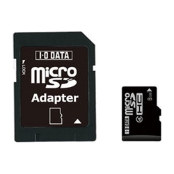 「Class 4」対応 microSDHCカード 8GB SDMCH-W8G/A