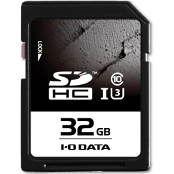 UHS スピードクラス3対応 SDHCメモリーカード 32GB SDU3-32G