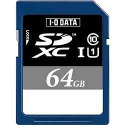 UHS-I(SDR104) 「Class 10」対応 SDXCメモリーカード 64GB SDX-UT64G