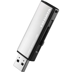 USB3.0/2.0対応フラッシュメモリー デザインモデル ホワイトシルバー 32GB U3-AL32G/WS