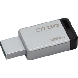 128GB USB3.0メモリー DataTraveler 50 Metal Black DT50/128GB