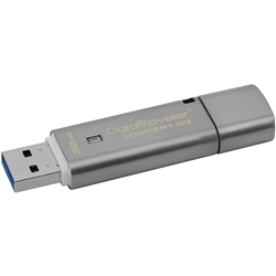 32GB セキュリティUSB3.0メモリー DataTraveler Locker+ G3 DTLPG3/32GB