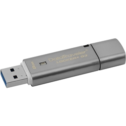 8GB セキュリティUSB3.0メモリー DataTraveler Locker+ G3 DTLPG3/8GB