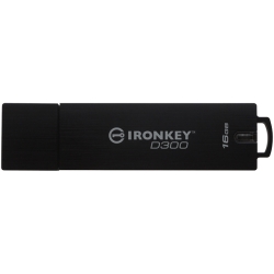 16GB セキュリティUSB3.0メモリー IronKey D300 IKD300/16GB