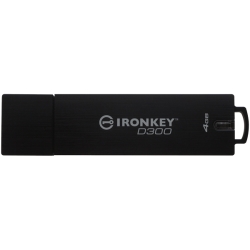 4GB セキュリティUSB3.0メモリー IronKey D300 IKD300/4GB