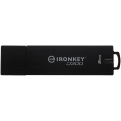 8GB セキュリティUSB3.0メモリー IronKey D300 IKD300/8GB
