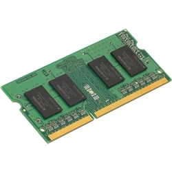 2GB DDR3L 1600MHz Non-ECC CL11 1.35V Unbuffered SODIMM 204-pin PC3-12800 KVR16LS11S6/2