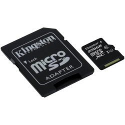 256GB microSDXCカード Class10 UHS-1 SDアダプタ付属 SDCS/256GB
