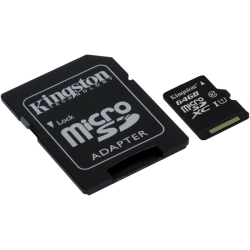 64GB microSDXCカード Class10 UHS-1 SDアダプタ付属 SDCS/64GB