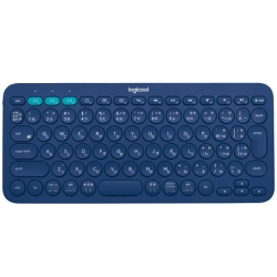 マルチデバイス Bluetoothキーボード ブルー K380BL
