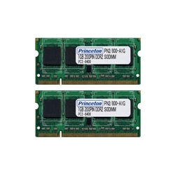 DOS/V ノート用メモリ 2GB(1GBx2枚組) PC2-5300 200pin DDR2-SDRAM SO-DIMM PDN2/667-A1GX2