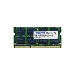 DOS/V ノート用メモリ 4GB(2GBx2枚組) PC3-10600 204pin DDR3-SDRAM SO-DIMM PDN3/1333-2GX2