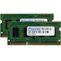 DOS/V ノート用メモリ 4GB(2GB×2枚組) PC3-12800(DDR3-1600) 204pin SO-DIMM PDN3/1600-2GX2