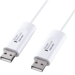 ドラッグ&ドロップ対応USB2.0リンクケーブル(Mac/Windows対応) KB-USB-LINK3M