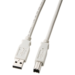 USBケーブル(1m・ライトグレー) KU-1000K2